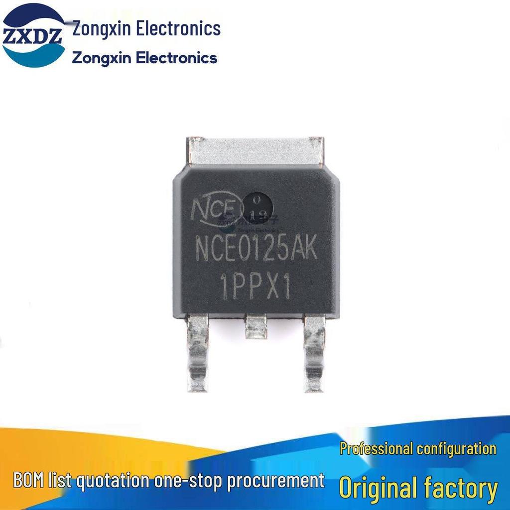 NCE0125AK TO-252-2 N-channel 100V 25A Power MOSFET