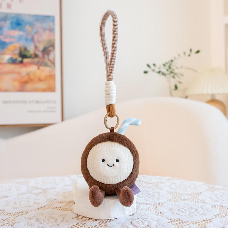 Portachiavi Peluche Varie Frutta Bambole Frutta Carine Mirtillo Pitaya Anguria Mangostano Kawaii Decorazione Borsa Regalo Per Ragazza