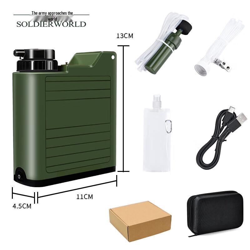 Tragbarer Solar-Elektrischer Wasserfilter