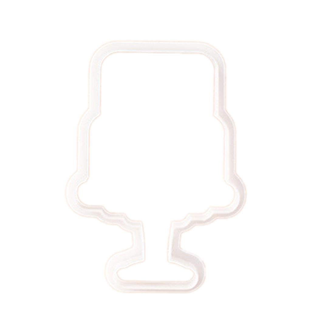 Wedding Square Plaque Cookie Cutter Charming Wedding Cookie Embossers Biscuits Cutter for Elegant Reception Treats