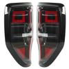 1Pair LED Tail Light Left Right Turn Signal Light Brake Light Red High Brightness Tail Light Assembly For RANGER T6