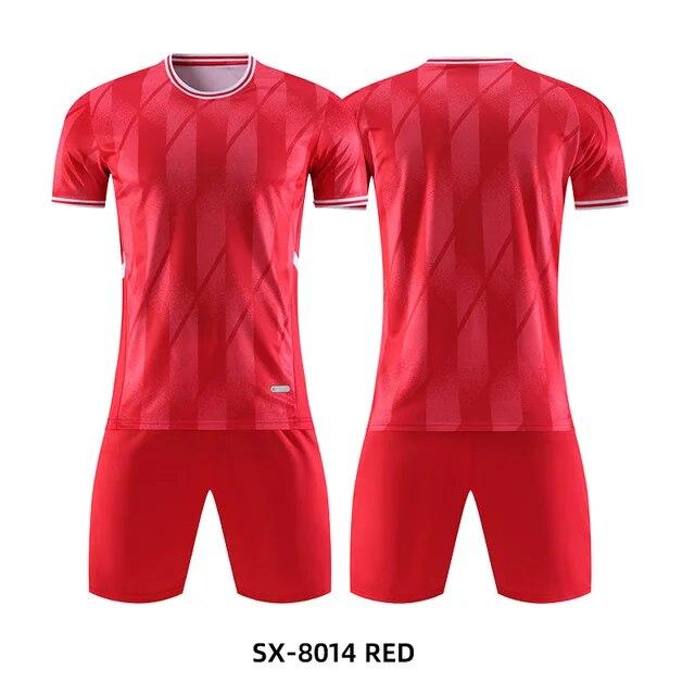 Professional Adults Kids Football Jerseys Customize Team Training Uniforms Shirts Futsal Sportswear Man Woman Sports Tracksuit