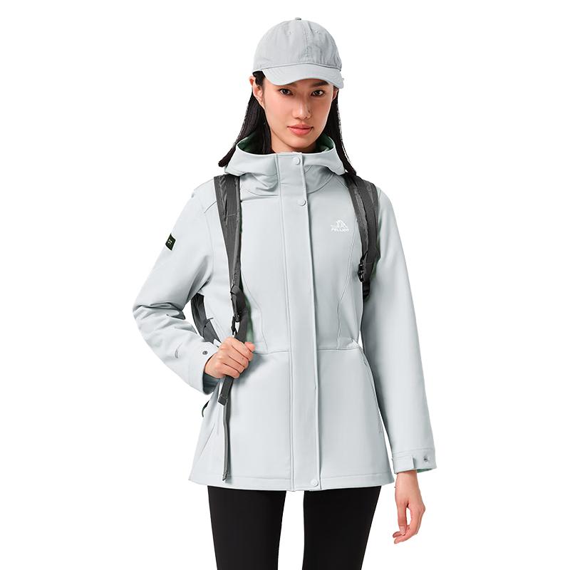 Pelliot Women's Windproof Water-Repellent Softshell Jacket