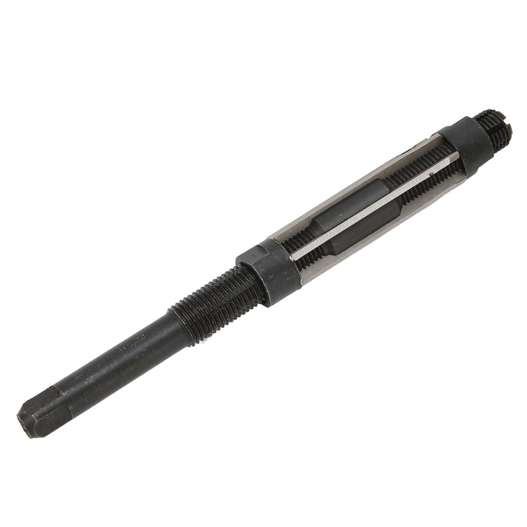Adjustable Reamer Hand Chucking Tool 6 Flute 64mm Length 9SiCr 19?21mm Adjustment Range