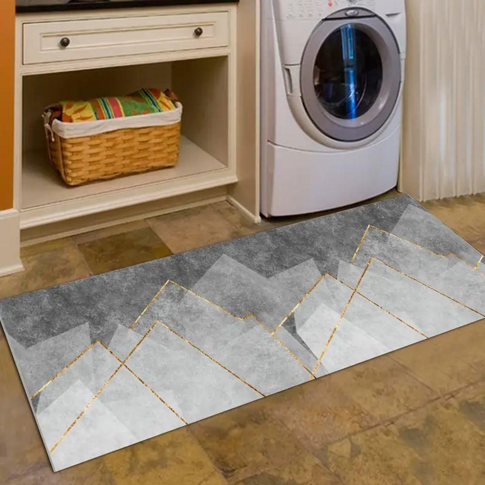 

Modern Minimalist Rug Stain-Resistant and Washable Kitchen, Laundry Room, Hallway Mat Wardrobe, Corridor, Passageway Rug 40x100cm 16x39inch