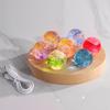 Seven-Color Crystal Starry Nightlight Ornaments - Festival & Birthday Gift