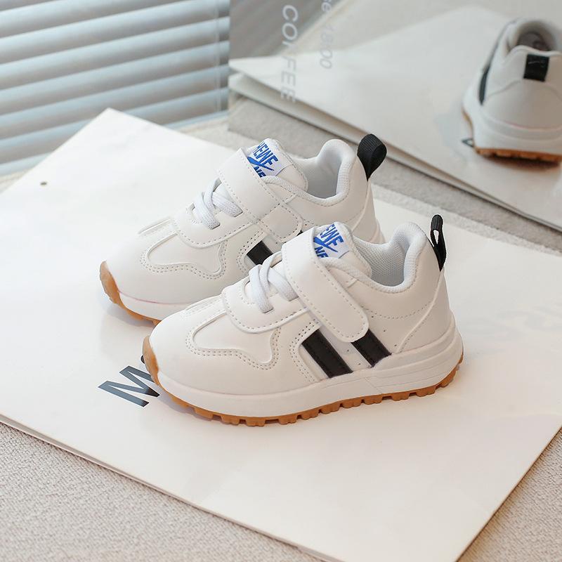 Baby sports shoes spring and autumn boys and girls shoes soft sole non-slip tide shoes Forrest Gump shoes versatile little white shoes
