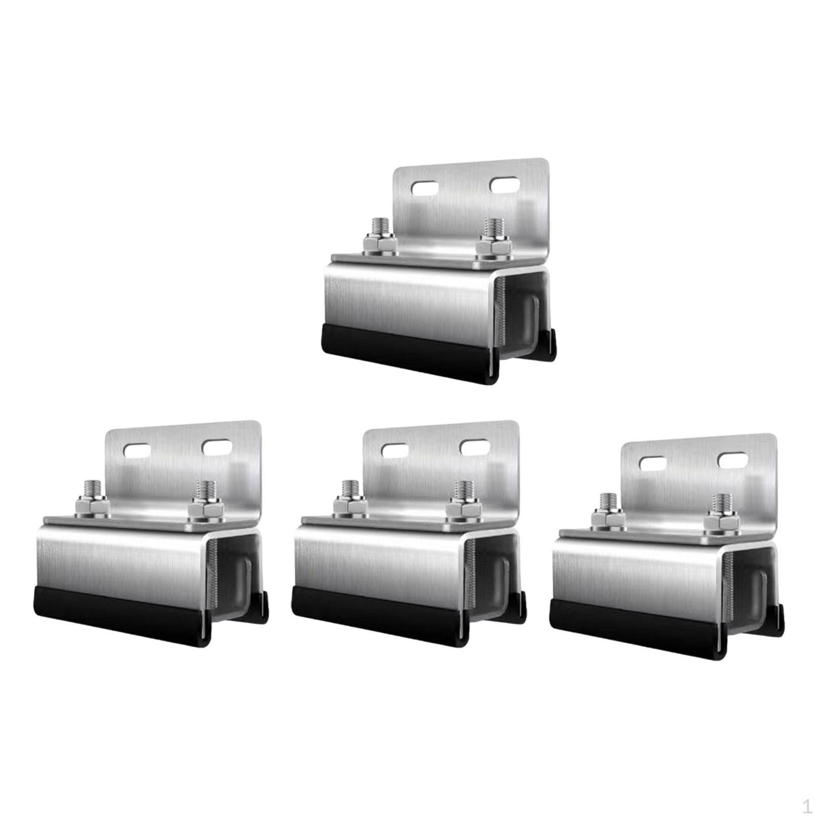 

Комплект кронштейнов багажника на крышу для сверхпрочных запасных частей из нержавеющей стали Double Hole 4pcs Set