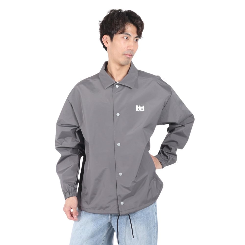 Jacket Abt Coach Jacket Coach Jacket Windproof Breathable Unisex HH12374 Sky Gray M [Helly Hansen]