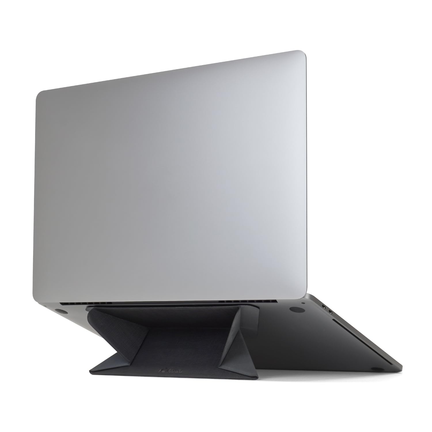 

Подставка для ноутбука Mobo ORIGAMI для включая MacBook Черная ПОДСТАВКА, Складная, Наклейка для 11,6-15,6-дюймовых ноутбуков, Pro, (AM-OSLT-BK) чёрный