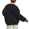 (WMNS) adidas Originals Adicolor Classics Oversized Sweatshirt 'Black' Women's H33539