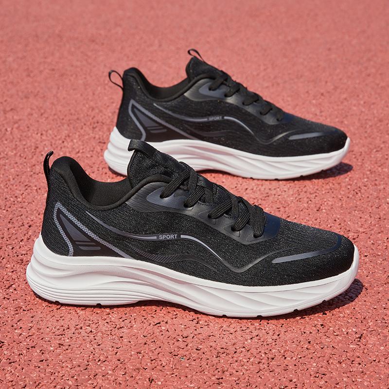 Mens Running Shoes 2026 New Mesh Breathe Lightweight Student Youth Outdoor Running Street Trendy Casual Sneakers for Man