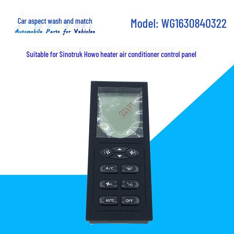 

WG1630840322 - Compatible with Sinotruk Howo Old Model Heating and AC Control Panel, Button Control Switch Vehicle Aspect