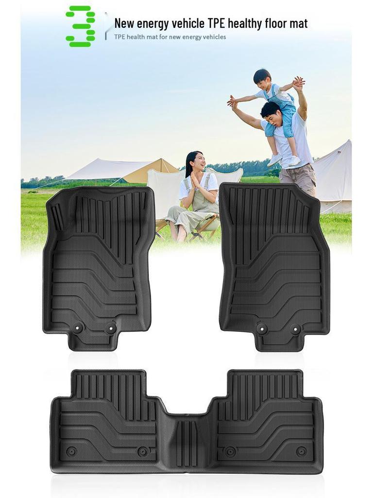 Nissan X-Trail 2WD (2021-2023) TPE Floor Mats & Trunk Liner
