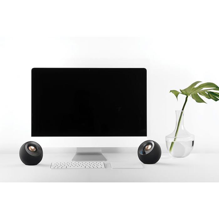 Enceintes USB 2.0 - Creative - Pebble V2 - Design minimaliste - Connectivité USB-C - 8 W RMS