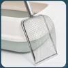 Stainless Steel Fine Hole Oversized Cat Litter Shovel, Pet Bentonite Cleaning And Toilet Pick Up Device, Metal Handle, Poop Scooping Tool