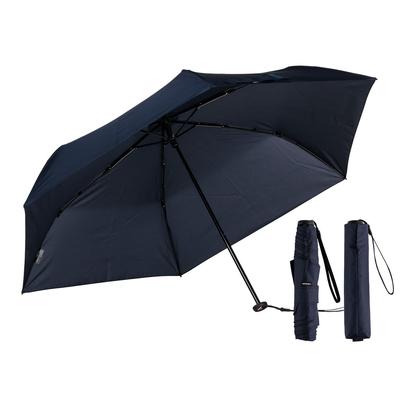 Knirps Paraply Vikbart Marinblått Ett Års Garanti Ultralätt Cirka 22 cm när det är Kompakt Paraply för Herrar Hög Styrka 6-ribbat Modell Tyskt Märke