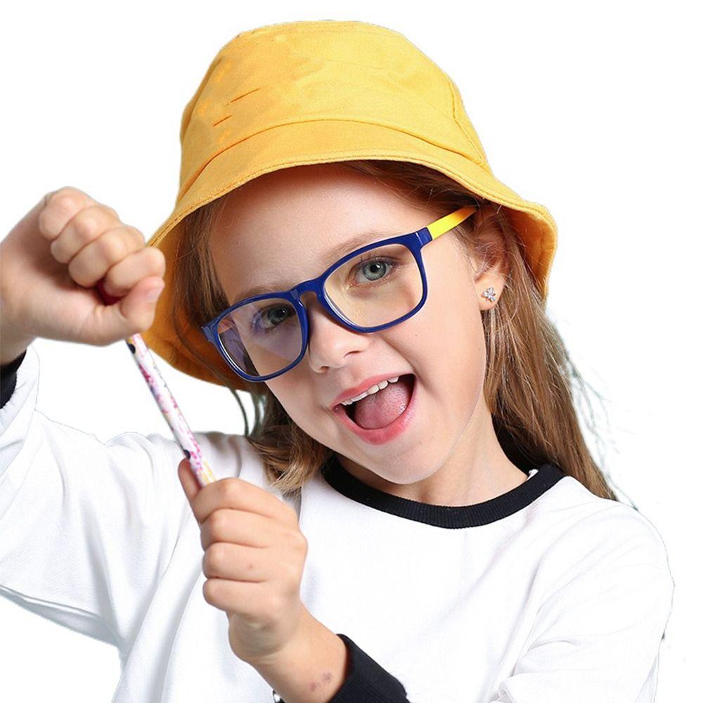 Ochrana očí Pohodlné brýle Silikonový ultra lehký rám Dětské brýle Dětské chlapce Dívčí