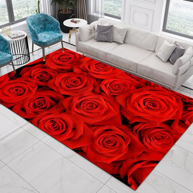 Nordic Ethnic Style Carpet Living Room Bedroom Sofa Coffee Table Tatami Bohemian Home Carpet