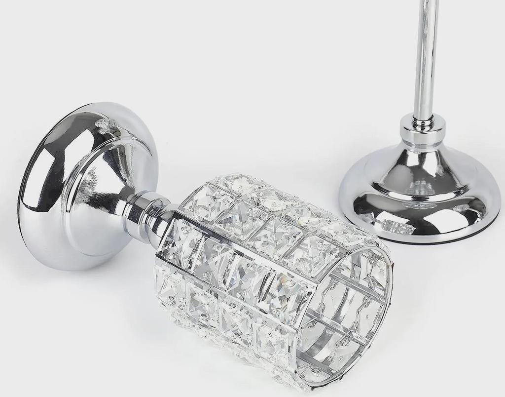 European Crystal Candlesticks: Elegant Home and Wedding Decor