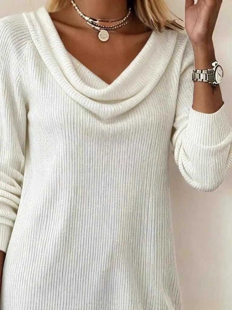 Women's Autumn/Winter Slim Fit Long-sleeve High Neck Dress