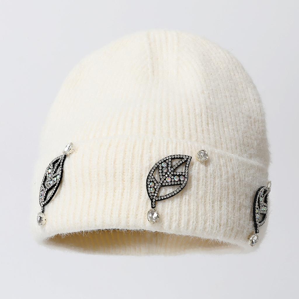 Winter Wool Hat Trendy Versatile Knitted Hat Thickened Cold Protection Ear Protection Cold Hat