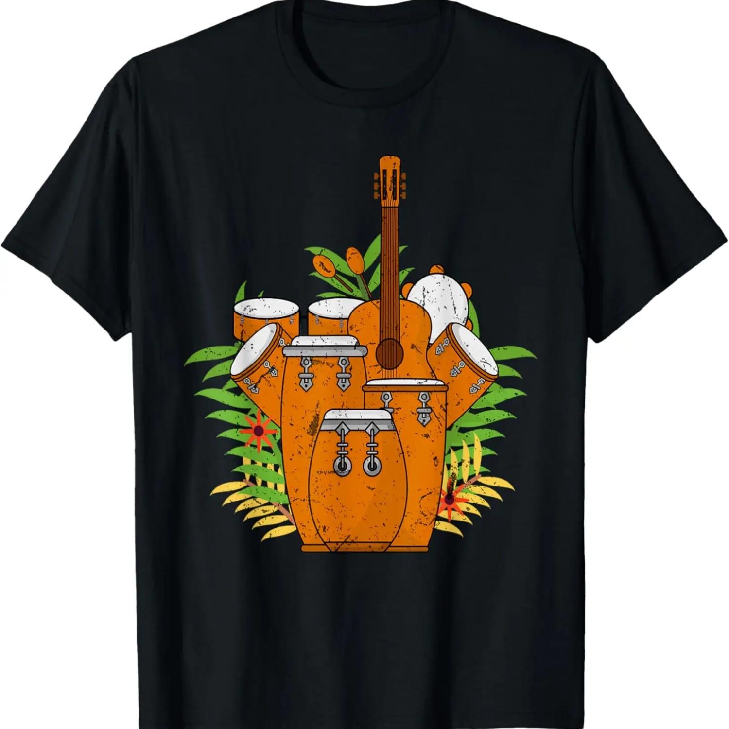 Djembe Drummer Djembeist African Drum Love Peace Djembe Drum T-Shirt S
