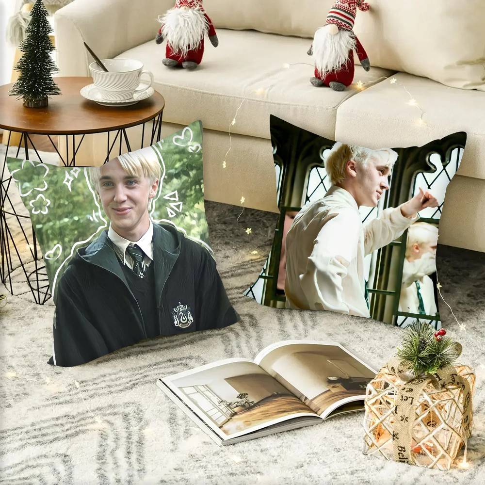 Actor D-Draco handsome M-Malfoy  Pillowcases cushion covers living room sofas home decor gifts