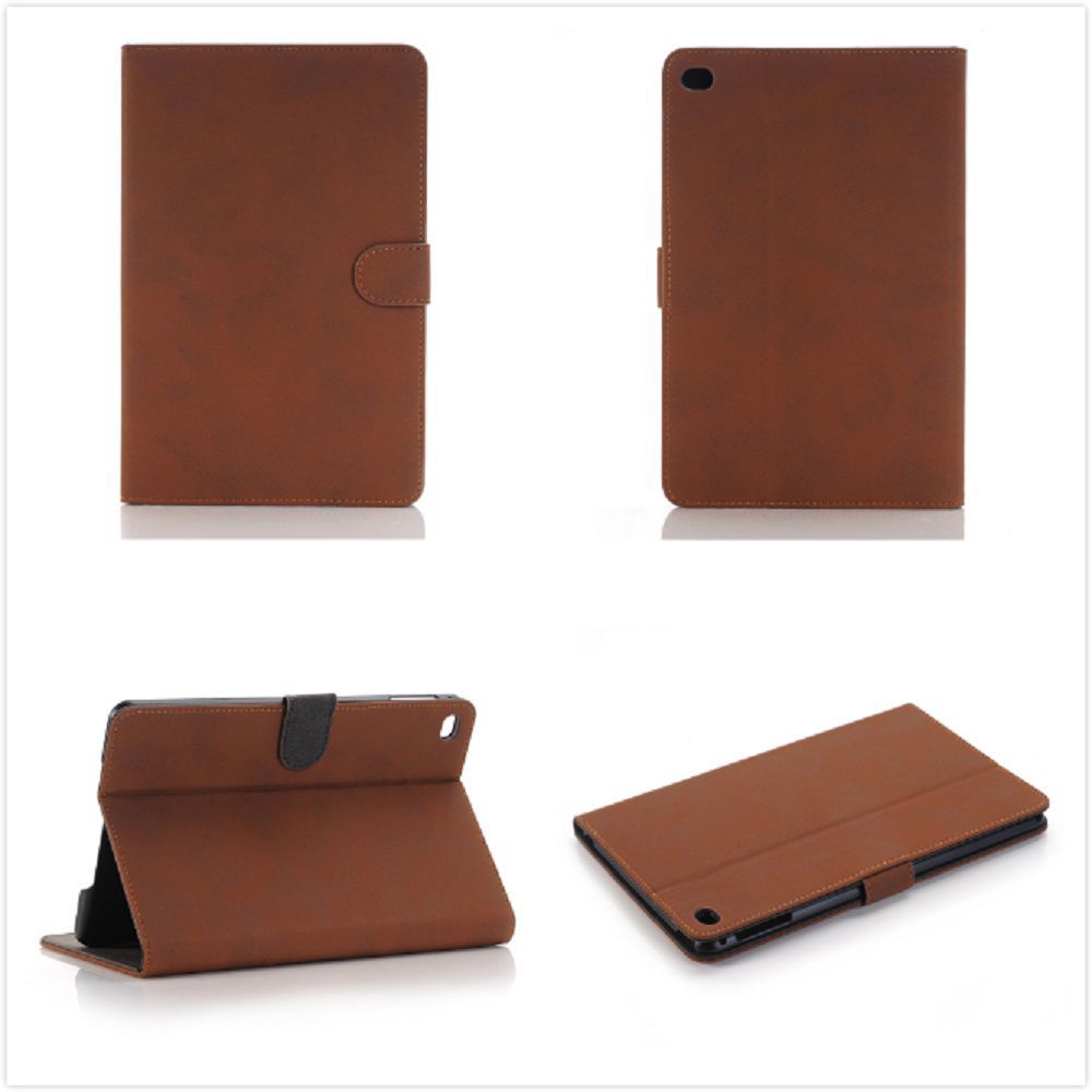Husă Flip Magnetică pentru iPad Mini Air Pro cu Suport și Material din Piele
