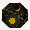 1pc Sun Moon Yin Yang Automatic Open/Close Umbrella, Portable Folding umbrella for Everyday Use yy250826043