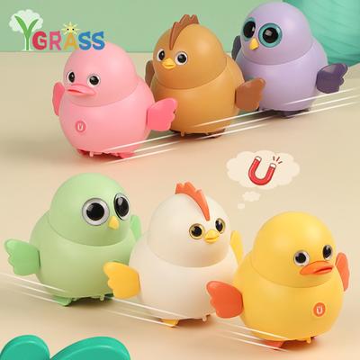 Baby Swing Chicken Car Toys Encourages Crawling Invisible Fun Kids Tummy Time Essential For  Active Development Gifts