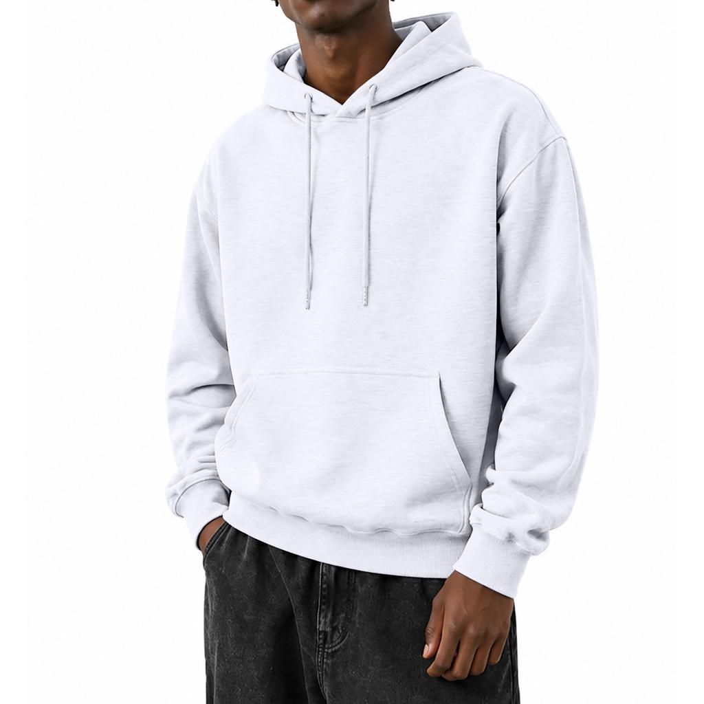 Herren Kapuzenpullover Farbe, Langarm Freizeit Lockerer Pullover
