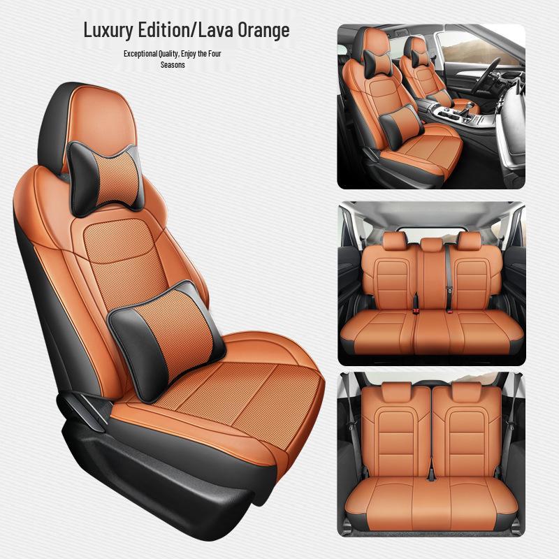 Jetour X70 7-Seater Full Leather Car Seat Cushion - All-Season, Universal Fit