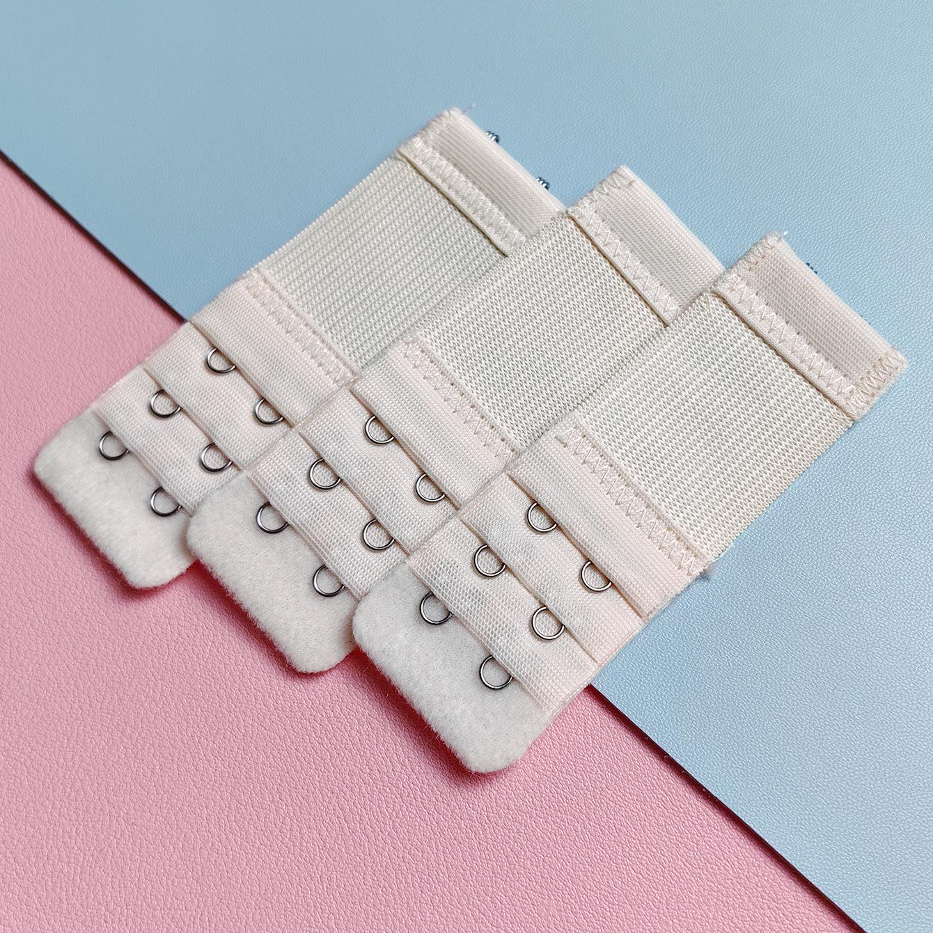 

Международный эластичный удлинитель для бюстгальтера - 3 шт., 2-рядные удлинительные застежки 3 Beige