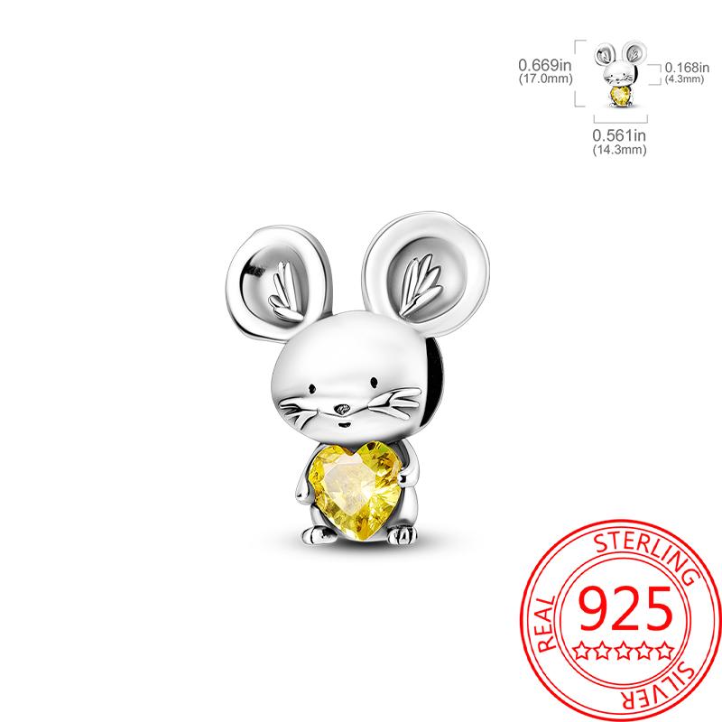 Copper Metal Charm Bead Component Bead Component Crown Lion Frog Charm Bead Component Compatible With Bracelet High Quality Fine Jewelry Authentic