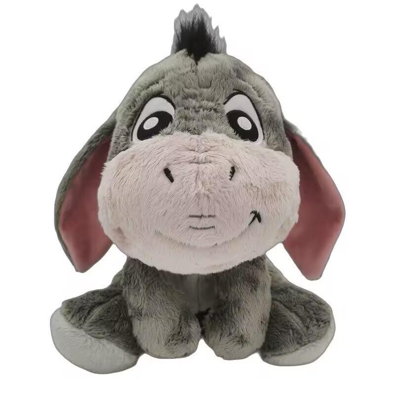 Plush Donkey Stuffed Animal Toy For Kids Baby Girls Boys Gift With Soft Polyester Filling