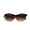 Cat Glasses Street Sunglasses Men'S Retro Color Matching Sunglasses Women