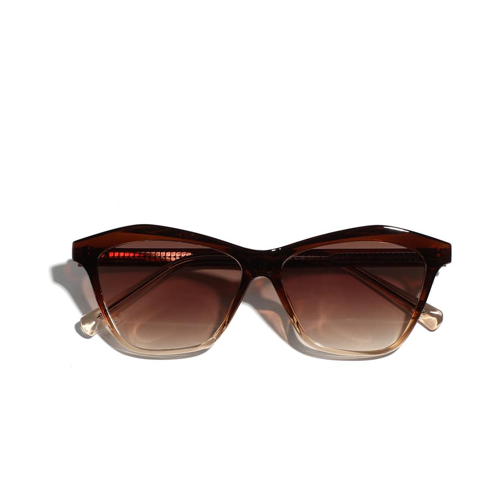Cat Glasses Street Sunglasses Men'S Retro Color Matching Sunglasses Women