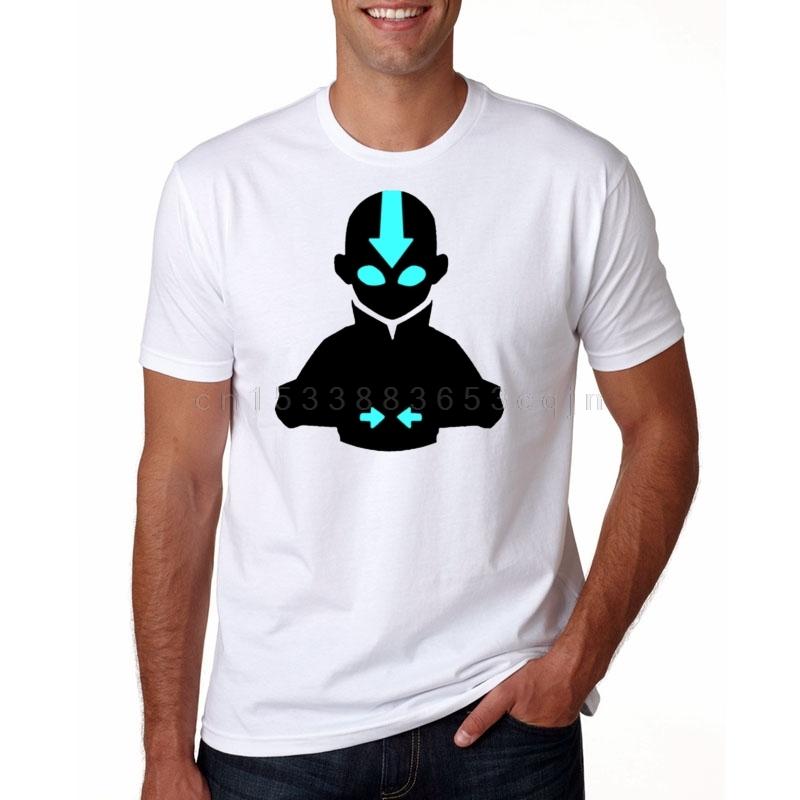Mens T Shirt Avatar The Last Airbender Aang And Appa Anime Badass Tee