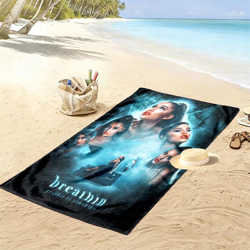Ariana Grande Towel, Large Soft Quick Dry Towel for Beach Camping Swimming