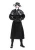 Costume da Medico della Peste Steampunk Corvo per Halloween con Becco Lungo