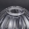 Clear Glass Pumpkin Lamp Shade Handcrafted Decorative Pendant Light Fixture Cover for Bedroom Living Room Study Rustic Farmhouse