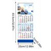 2026 Wall Calendar 3 Months Home Organizer Wall Hangable Calendar for Friends Family Living Room Study Apartment