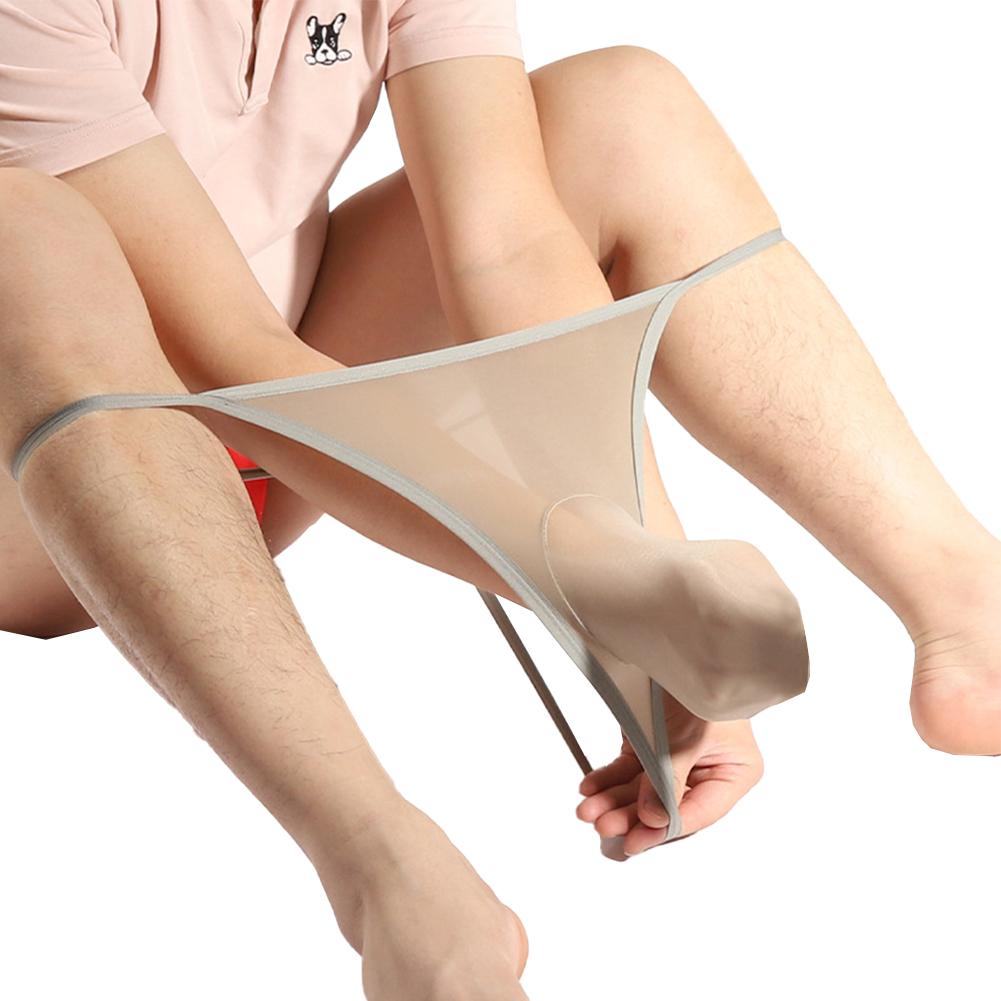 Free Size Mens Underwear Lingerie Middle Waist Nylon