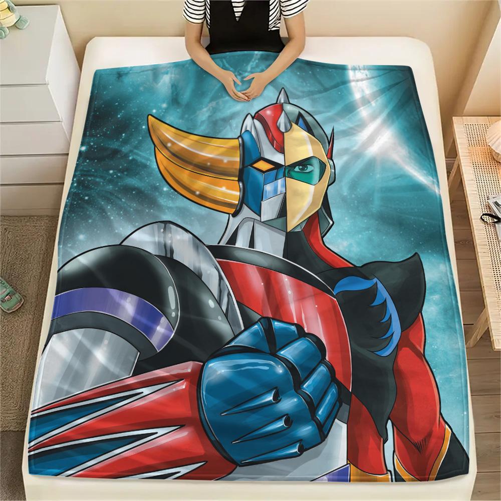 Daisuke Kadota Print Flannel Blanket, High quality Comfortable for All Seasons, Home Decor, Warmth and Comfort