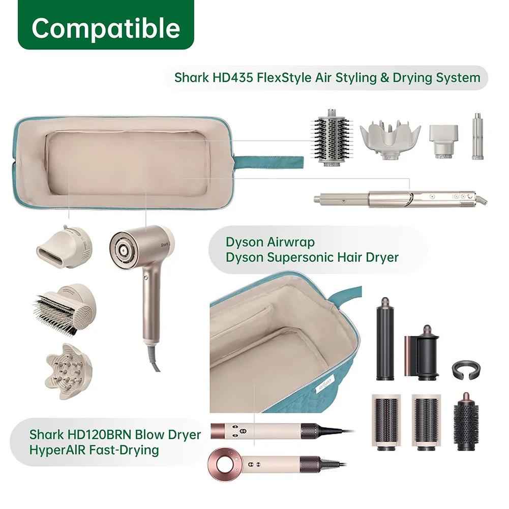 For Curling Iron Heat Protecting Bag Multifunction Storage Bag On-the-Go Styling 35*15*15cm Efficient Styling Tool