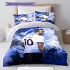 Set Copripiumino Trapuntato Icona Harry Kane Federe Decorazione Casa Regalo di Compleanno (1 * copripiumino + 2 * federa, senza nucleo)