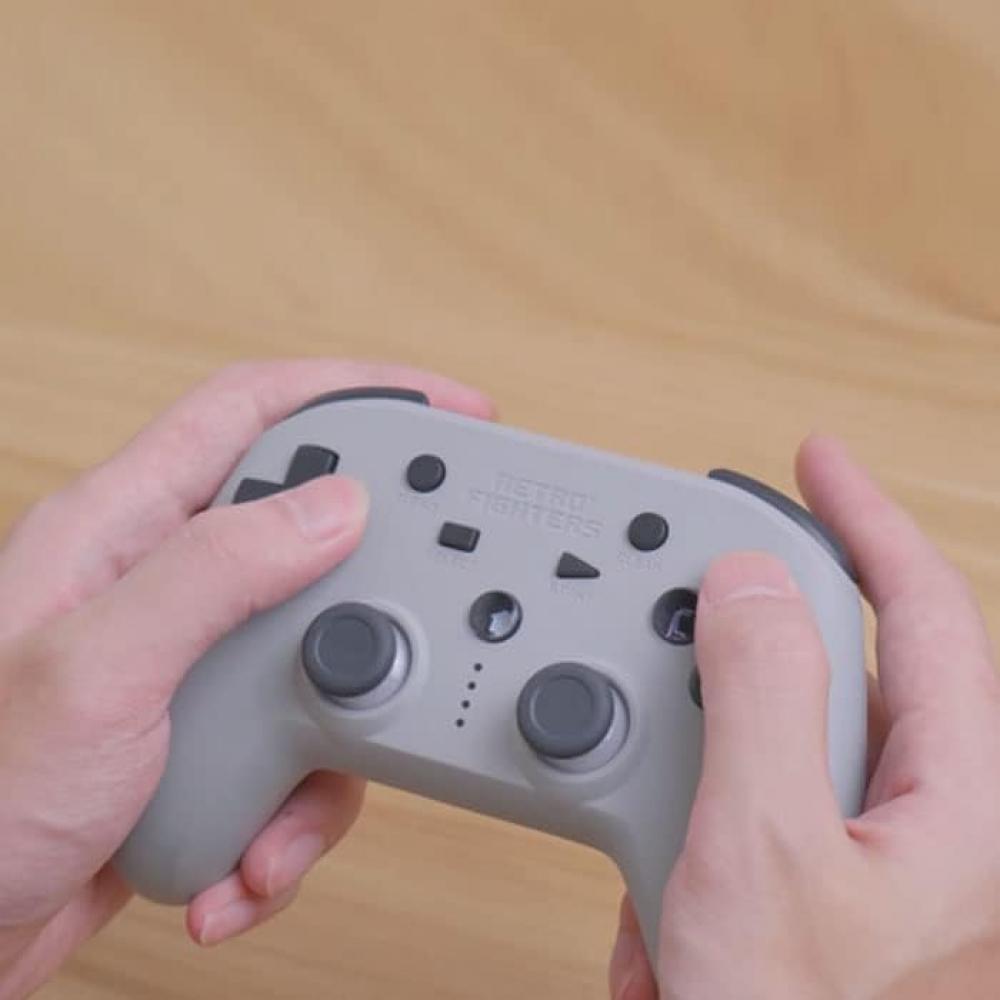 Retro Fighters Drahtloser Controller   Schwarz   Ps1 Ps2 Ps3 Kompatibel  PreSsure Ss