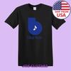 Blue Note Music Logo Schwarzes T-Shirt Versand aus den USA
