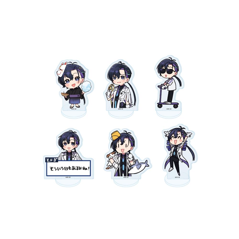 Фрактал Сойоги 01 [Официальные и оригинальные иллюстрации] Акриловая мини-подставка Полный набор (Коробка из 6 шт.)